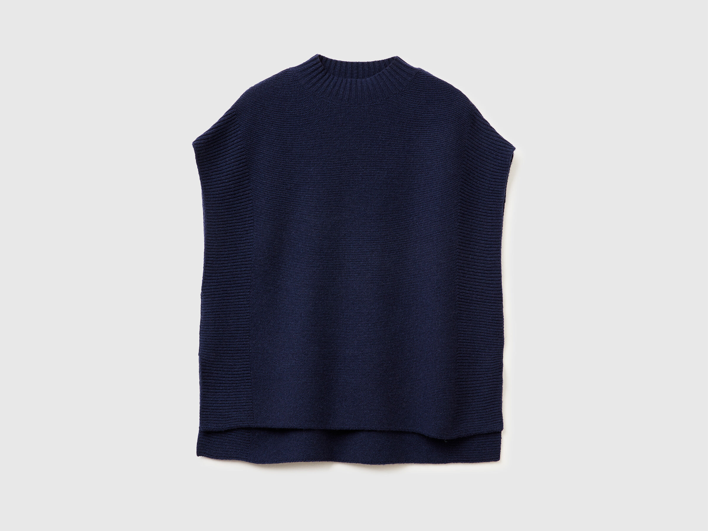 SLEEVELESS SWEATER Mujer image number 5